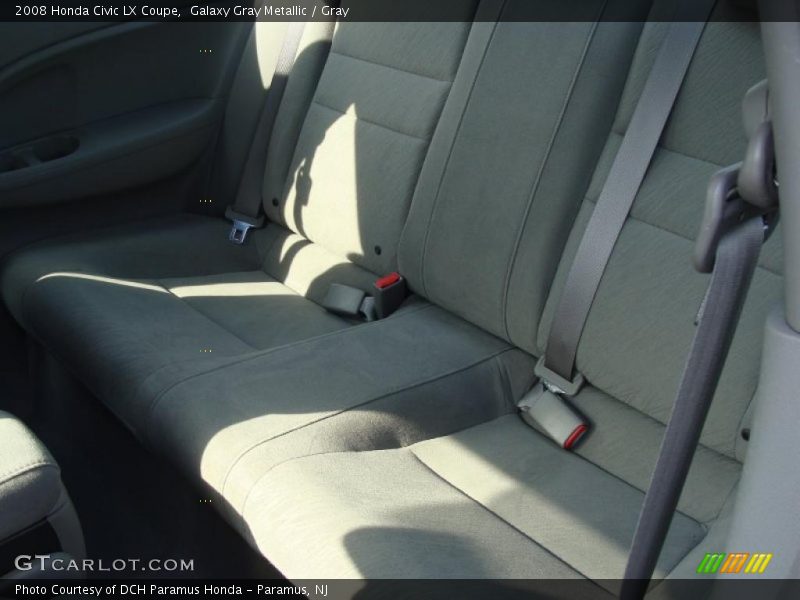 Galaxy Gray Metallic / Gray 2008 Honda Civic LX Coupe