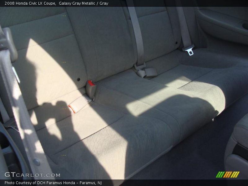 Galaxy Gray Metallic / Gray 2008 Honda Civic LX Coupe