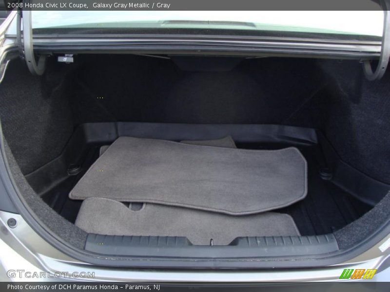 Galaxy Gray Metallic / Gray 2008 Honda Civic LX Coupe