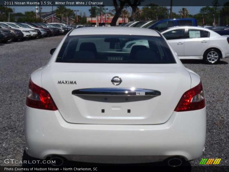 Winter Frost White / Charcoal 2011 Nissan Maxima 3.5 SV