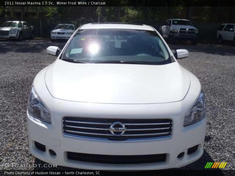 Winter Frost White / Charcoal 2011 Nissan Maxima 3.5 SV