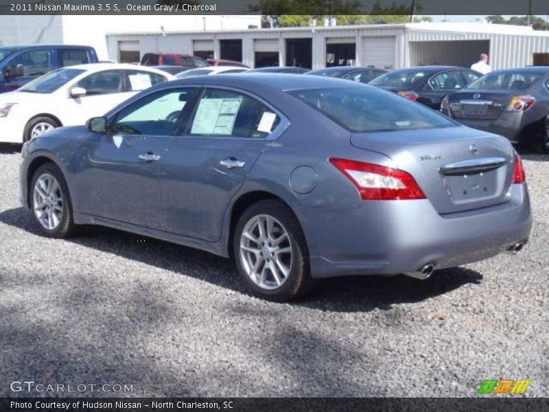 Ocean Gray / Charcoal 2011 Nissan Maxima 3.5 S