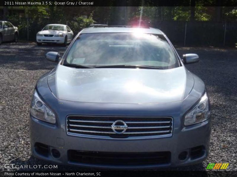 Ocean Gray / Charcoal 2011 Nissan Maxima 3.5 S