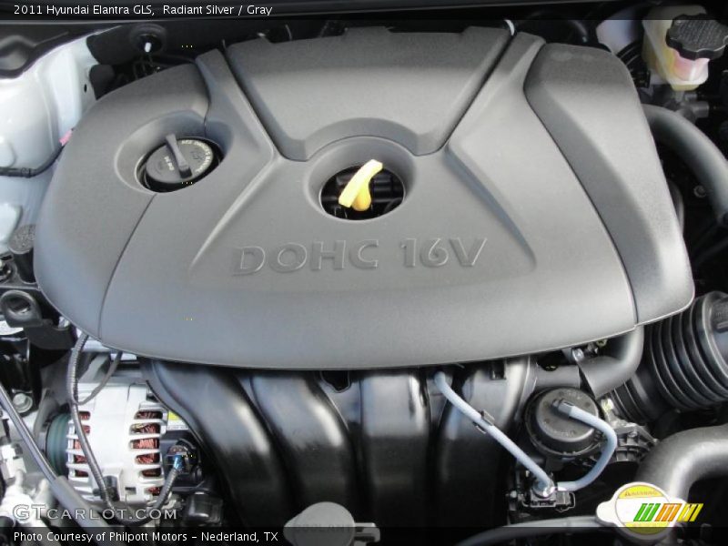  2011 Elantra GLS Engine - 1.8 Liter DOHC 16-Valve D-CVVT 4 Cylinder