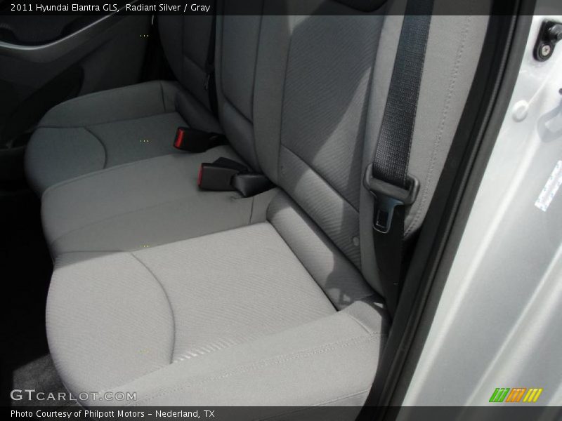 Radiant Silver / Gray 2011 Hyundai Elantra GLS