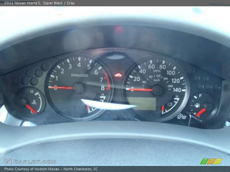 Super Black / Gray 2011 Nissan Xterra S