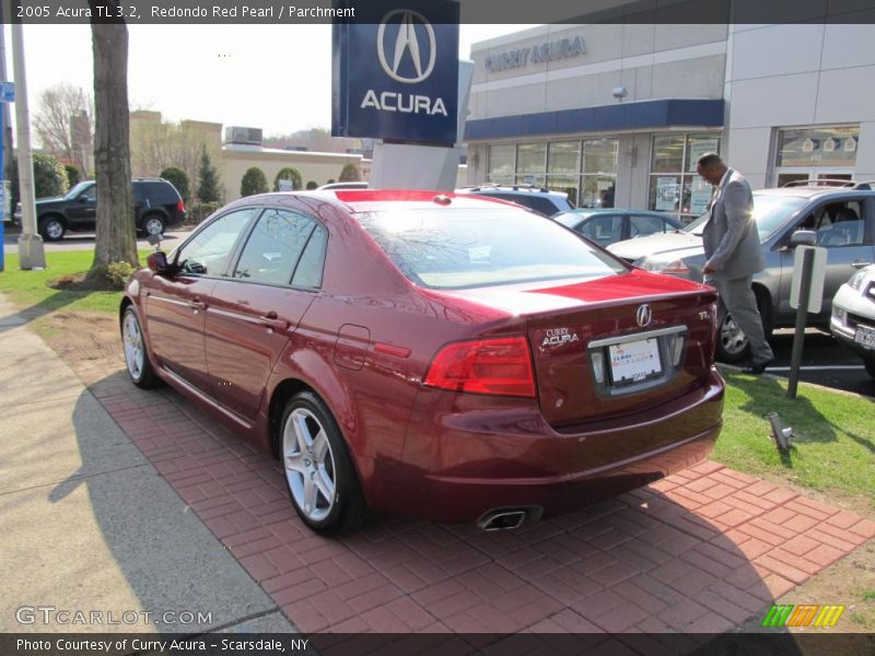 Redondo Red Pearl / Parchment 2005 Acura TL 3.2