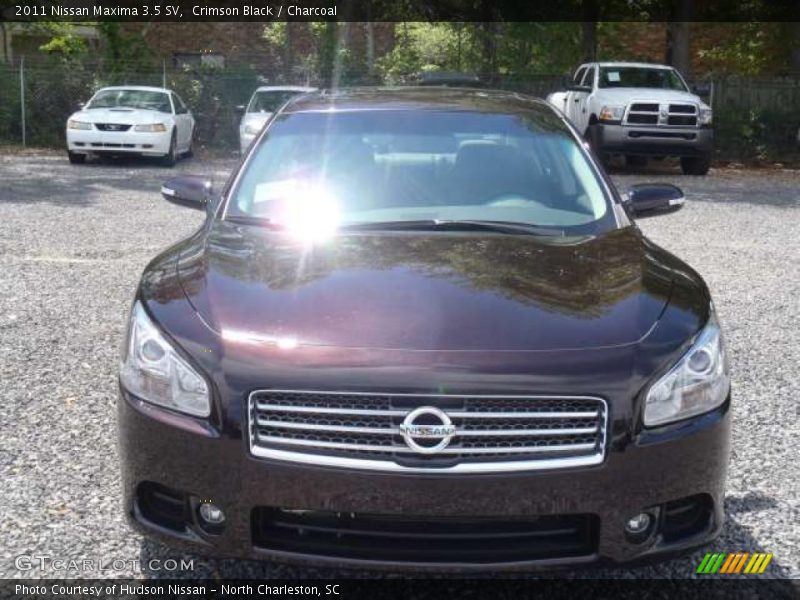 Crimson Black / Charcoal 2011 Nissan Maxima 3.5 SV