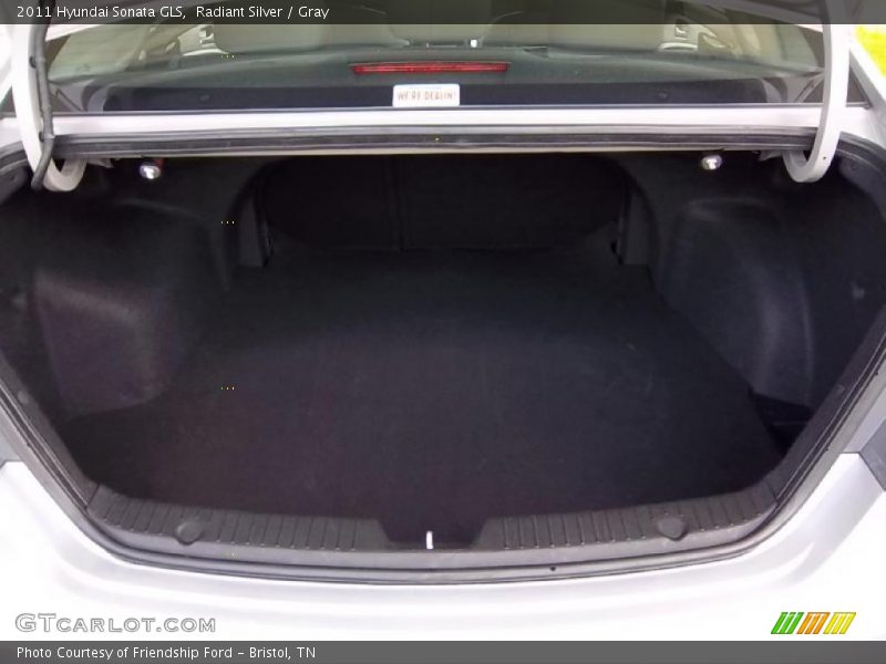 Radiant Silver / Gray 2011 Hyundai Sonata GLS