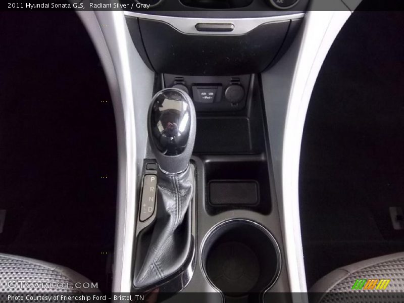 Radiant Silver / Gray 2011 Hyundai Sonata GLS