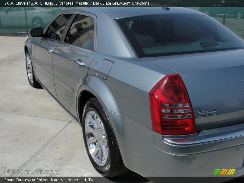 Silver Steel Metallic / Dark Slate Gray/Light Graystone 2006 Chrysler 300 C HEMI