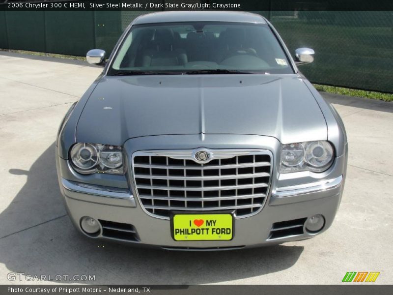 Silver Steel Metallic / Dark Slate Gray/Light Graystone 2006 Chrysler 300 C HEMI