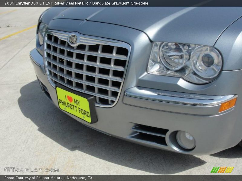Silver Steel Metallic / Dark Slate Gray/Light Graystone 2006 Chrysler 300 C HEMI
