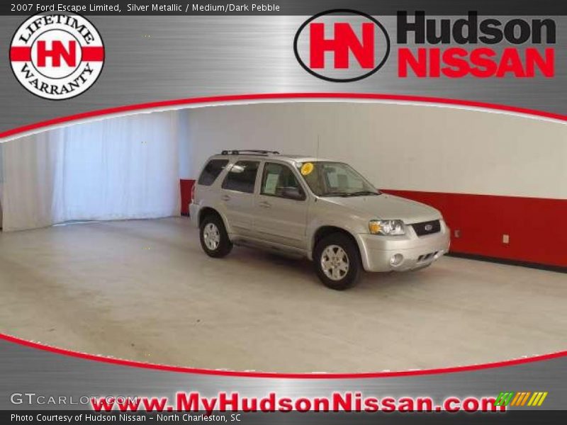 Silver Metallic / Medium/Dark Pebble 2007 Ford Escape Limited