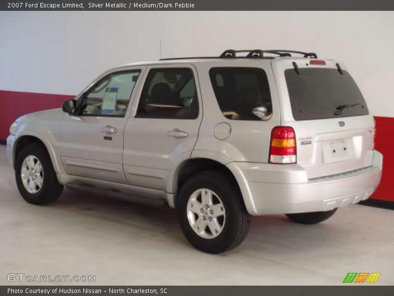 Silver Metallic / Medium/Dark Pebble 2007 Ford Escape Limited