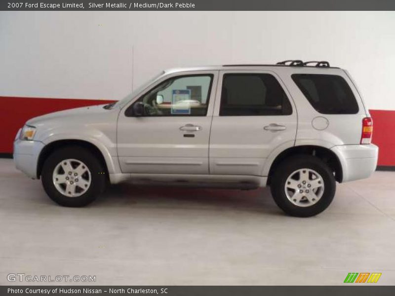 Silver Metallic / Medium/Dark Pebble 2007 Ford Escape Limited