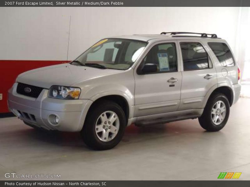 Silver Metallic / Medium/Dark Pebble 2007 Ford Escape Limited