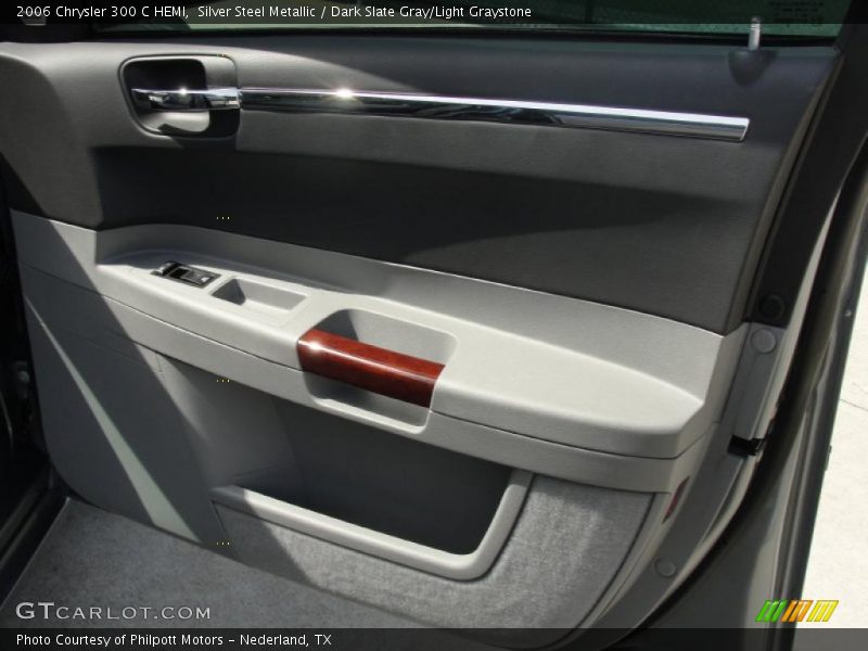 Silver Steel Metallic / Dark Slate Gray/Light Graystone 2006 Chrysler 300 C HEMI
