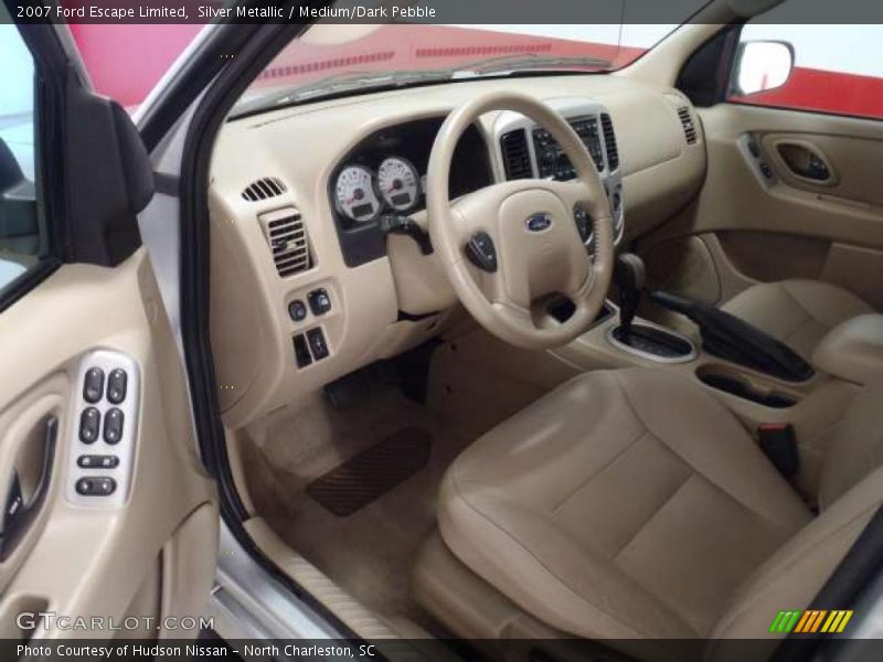 Silver Metallic / Medium/Dark Pebble 2007 Ford Escape Limited