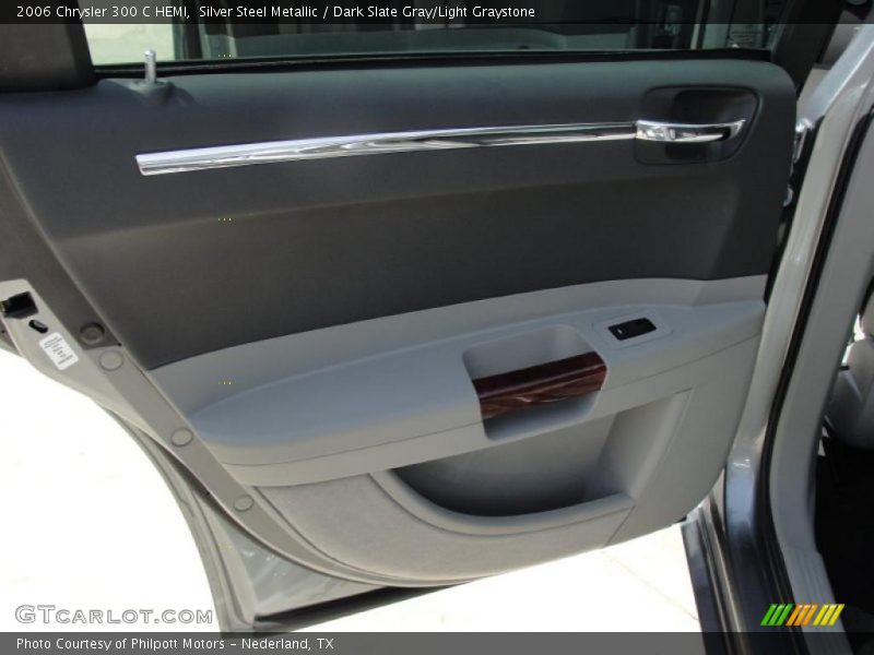 Silver Steel Metallic / Dark Slate Gray/Light Graystone 2006 Chrysler 300 C HEMI