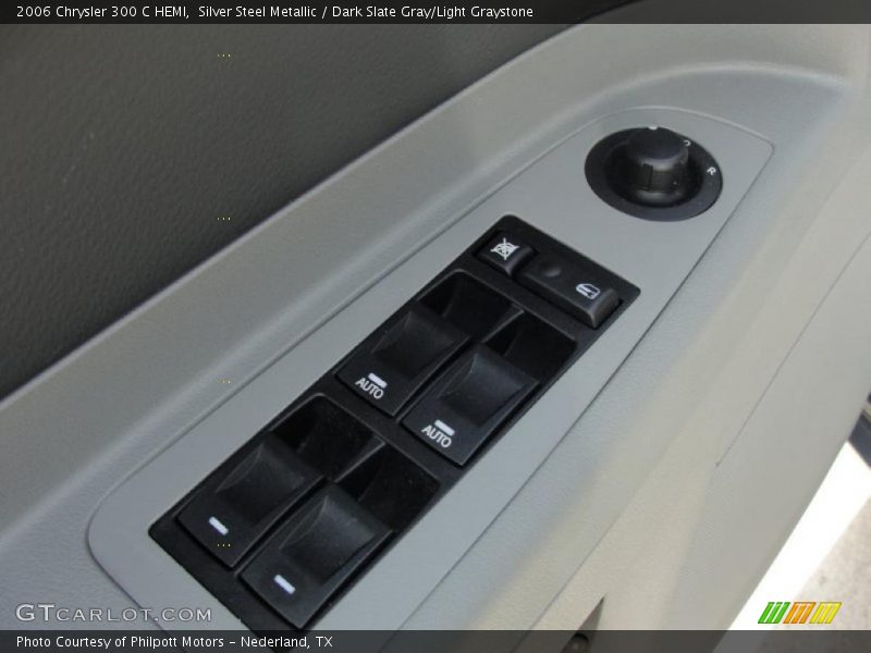Silver Steel Metallic / Dark Slate Gray/Light Graystone 2006 Chrysler 300 C HEMI