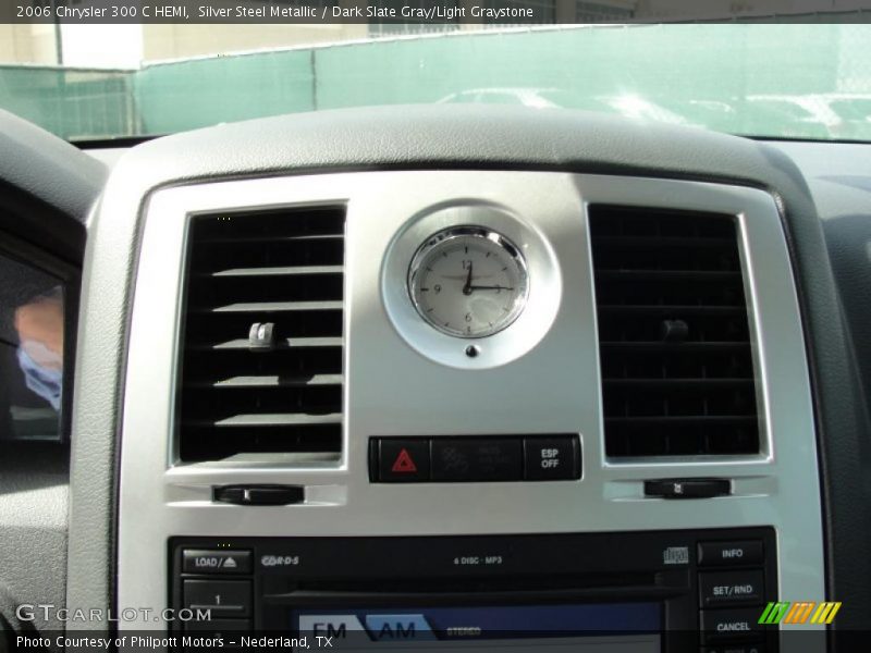 Silver Steel Metallic / Dark Slate Gray/Light Graystone 2006 Chrysler 300 C HEMI