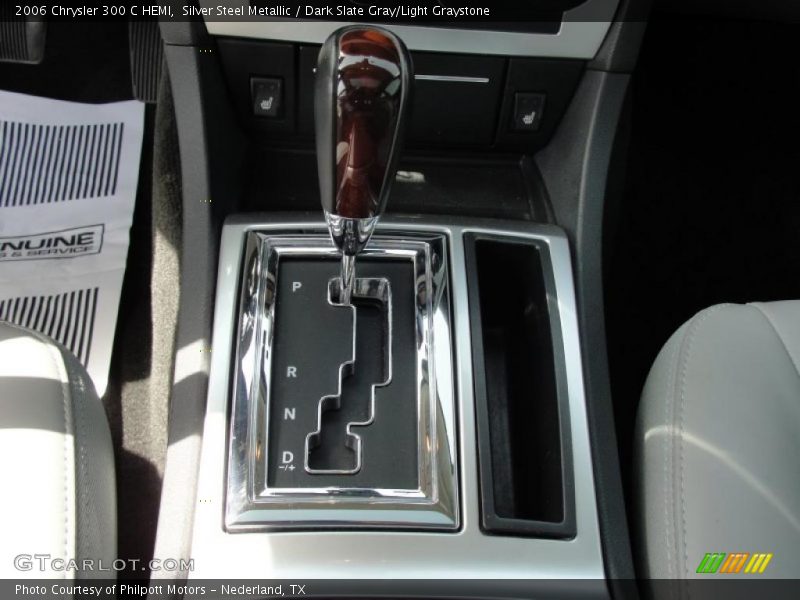 Silver Steel Metallic / Dark Slate Gray/Light Graystone 2006 Chrysler 300 C HEMI