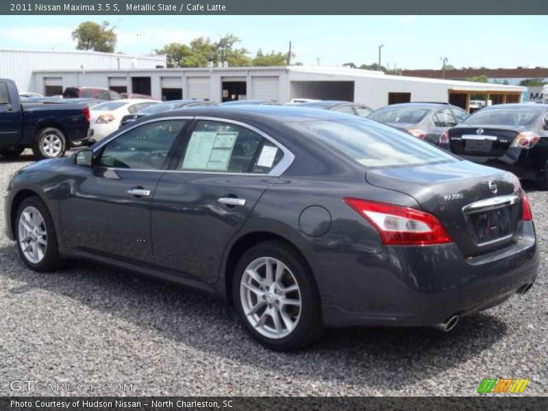 Metallic Slate / Cafe Latte 2011 Nissan Maxima 3.5 S
