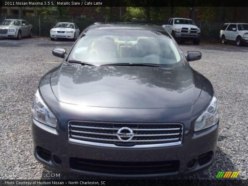 Metallic Slate / Cafe Latte 2011 Nissan Maxima 3.5 S