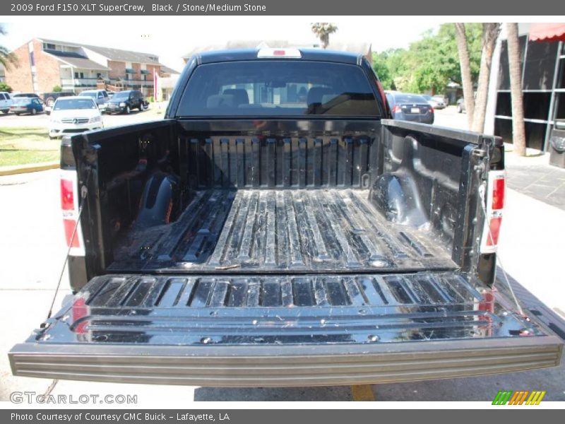 Black / Stone/Medium Stone 2009 Ford F150 XLT SuperCrew