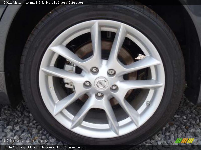 Metallic Slate / Cafe Latte 2011 Nissan Maxima 3.5 S