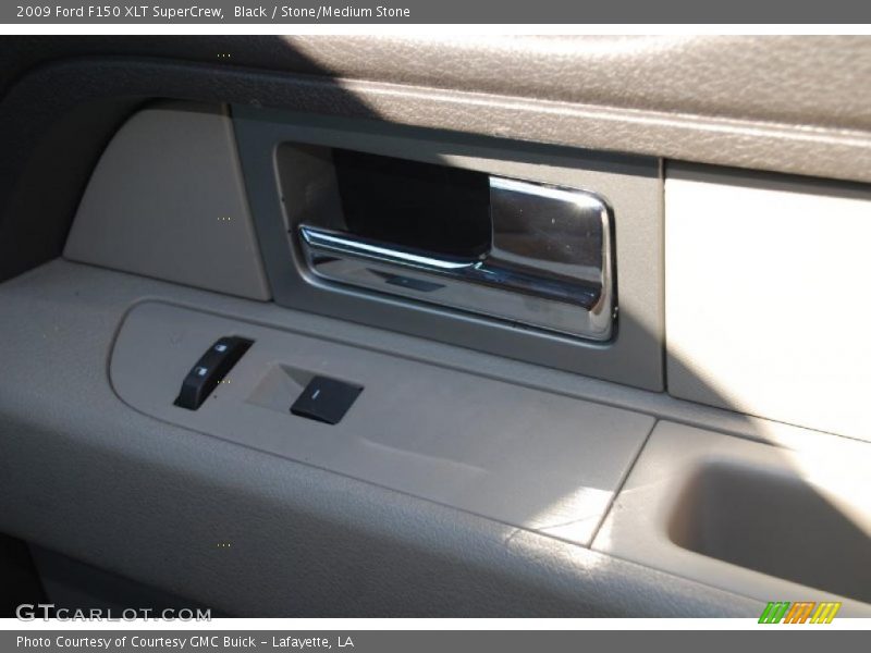 Black / Stone/Medium Stone 2009 Ford F150 XLT SuperCrew