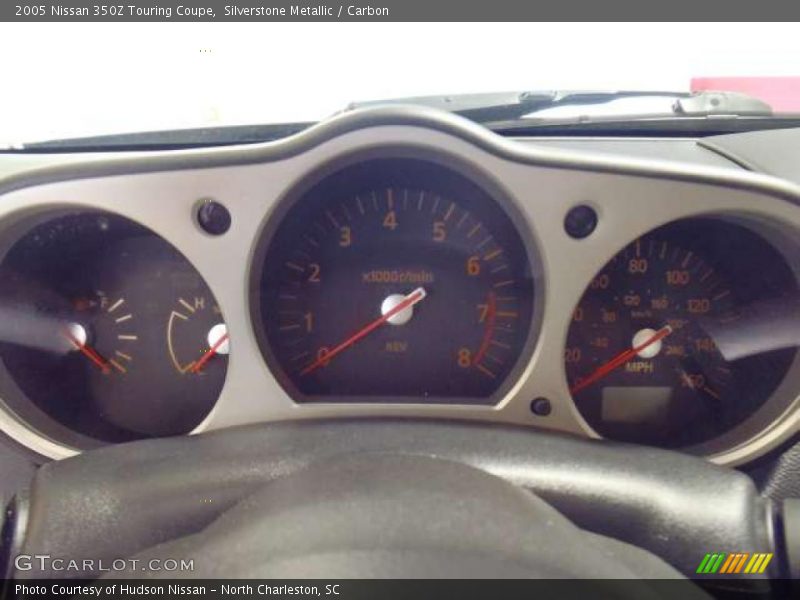 Silverstone Metallic / Carbon 2005 Nissan 350Z Touring Coupe