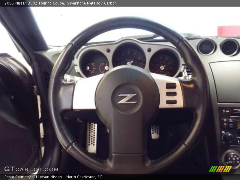 Silverstone Metallic / Carbon 2005 Nissan 350Z Touring Coupe