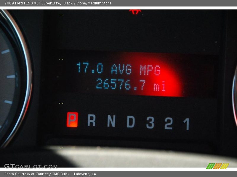 Black / Stone/Medium Stone 2009 Ford F150 XLT SuperCrew