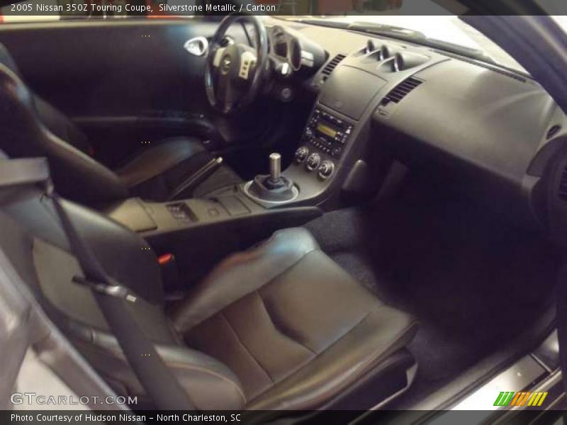 Silverstone Metallic / Carbon 2005 Nissan 350Z Touring Coupe