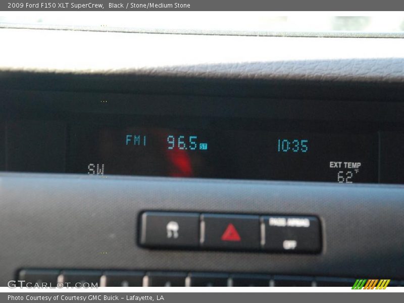 Black / Stone/Medium Stone 2009 Ford F150 XLT SuperCrew