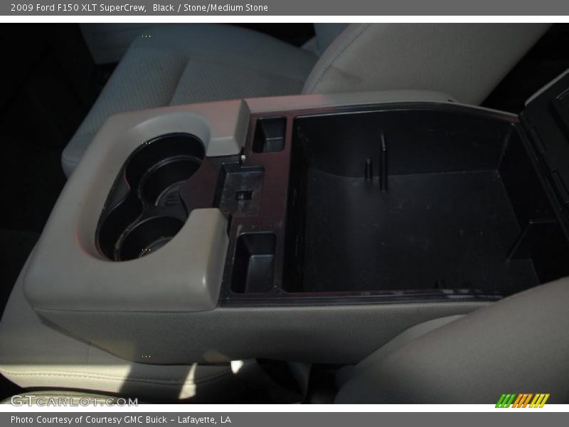 Black / Stone/Medium Stone 2009 Ford F150 XLT SuperCrew