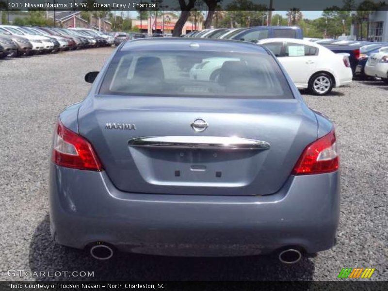 Ocean Gray / Charcoal 2011 Nissan Maxima 3.5 SV