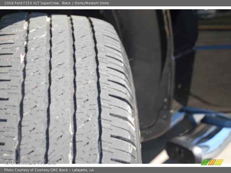 Black / Stone/Medium Stone 2009 Ford F150 XLT SuperCrew