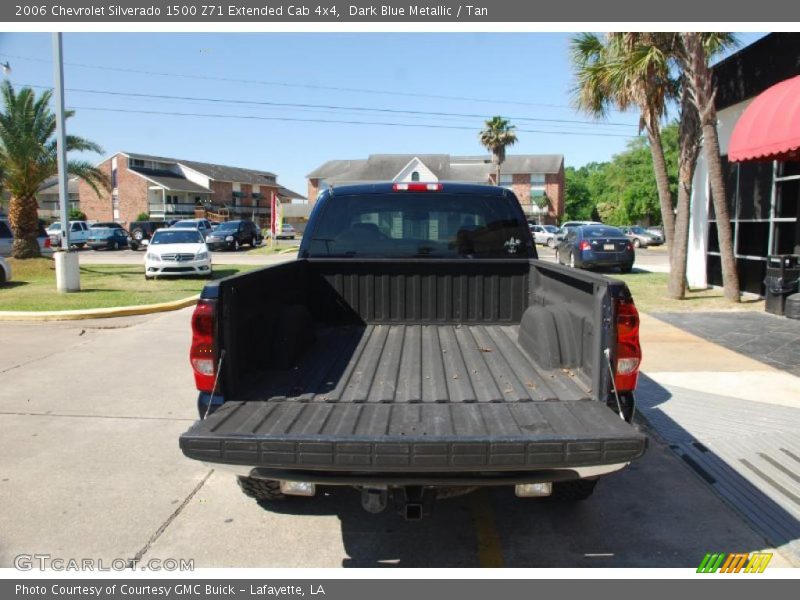 Dark Blue Metallic / Tan 2006 Chevrolet Silverado 1500 Z71 Extended Cab 4x4