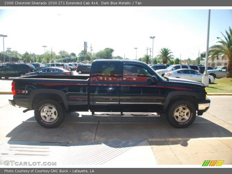 Dark Blue Metallic / Tan 2006 Chevrolet Silverado 1500 Z71 Extended Cab 4x4