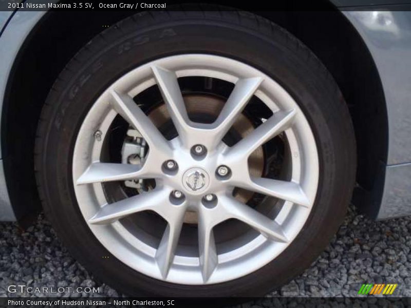 Ocean Gray / Charcoal 2011 Nissan Maxima 3.5 SV