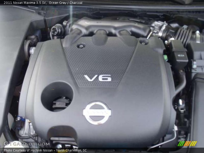 Ocean Gray / Charcoal 2011 Nissan Maxima 3.5 SV