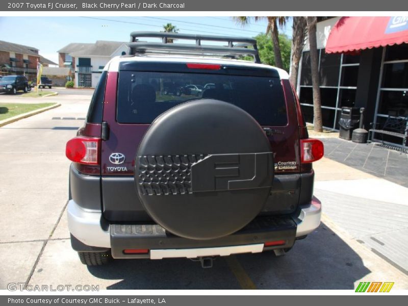 Black Cherry Pearl / Dark Charcoal 2007 Toyota FJ Cruiser