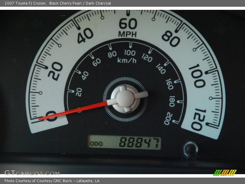 Black Cherry Pearl / Dark Charcoal 2007 Toyota FJ Cruiser