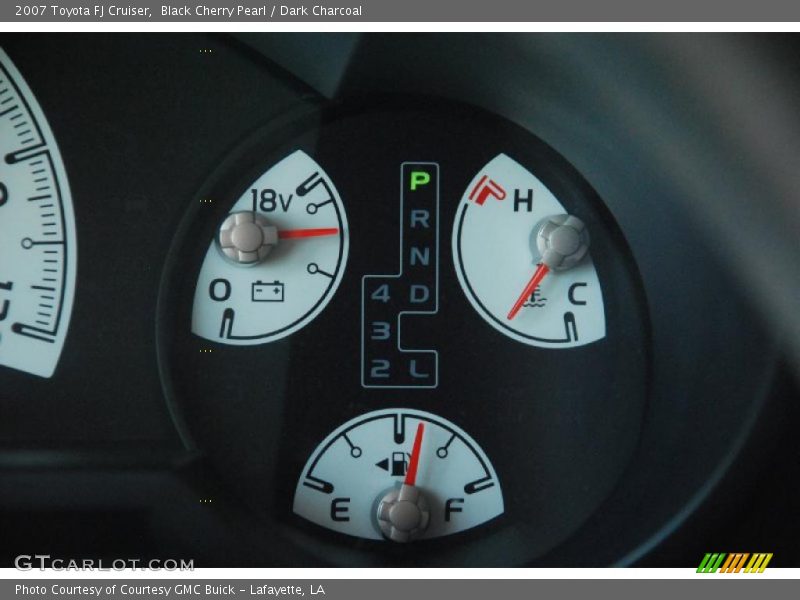 Black Cherry Pearl / Dark Charcoal 2007 Toyota FJ Cruiser