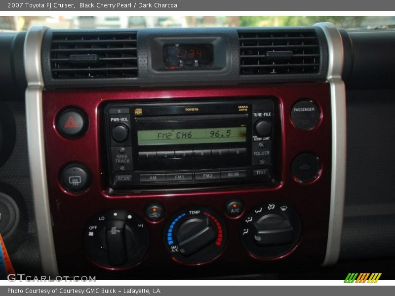 Black Cherry Pearl / Dark Charcoal 2007 Toyota FJ Cruiser