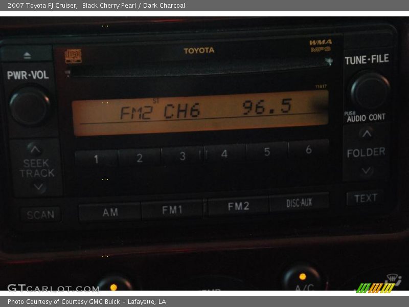 Black Cherry Pearl / Dark Charcoal 2007 Toyota FJ Cruiser