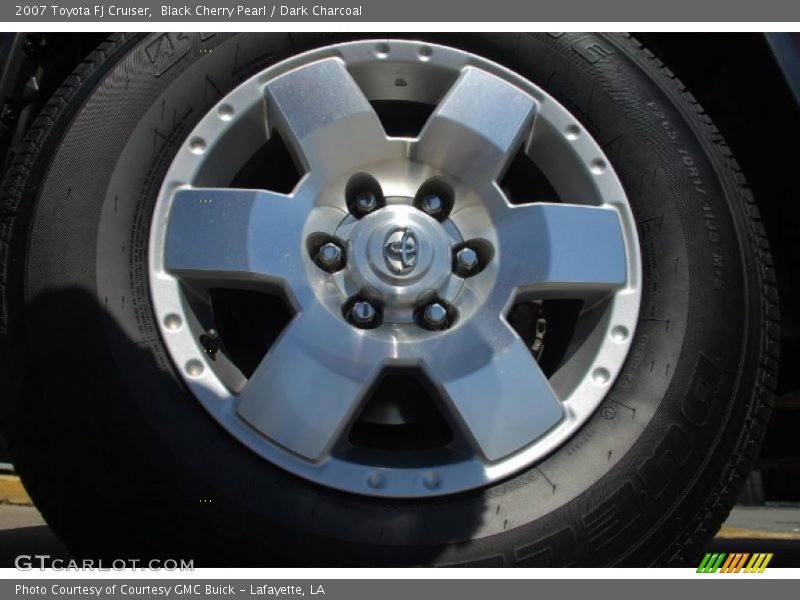 Black Cherry Pearl / Dark Charcoal 2007 Toyota FJ Cruiser